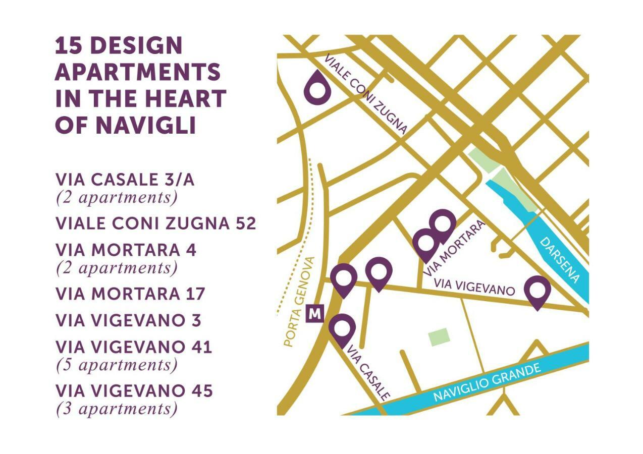 Milano Apartments Mortara Eksteriør billede